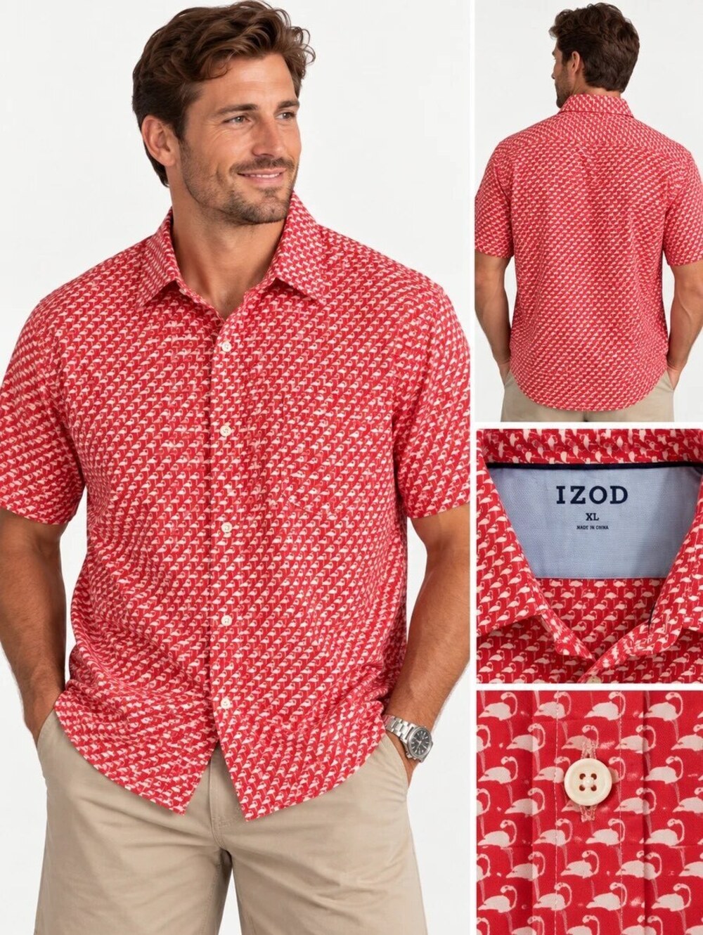 Men’s IZOD 3X Button Down